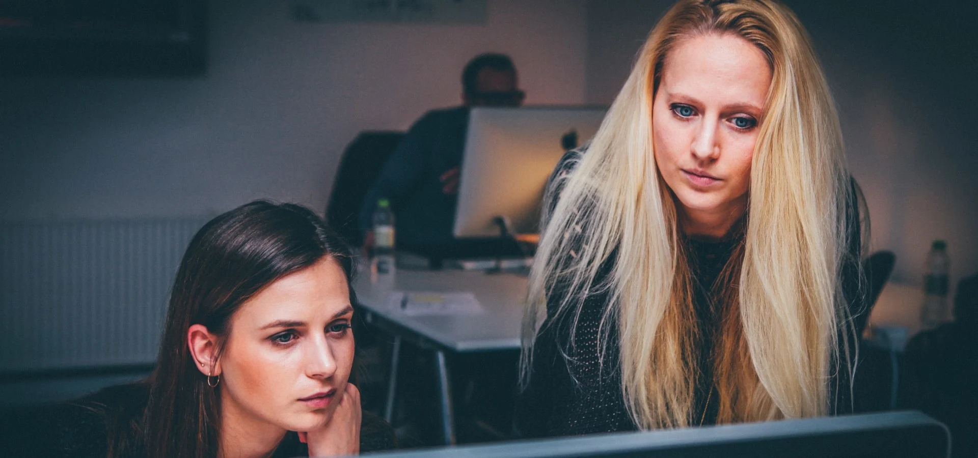 QA women engineers working